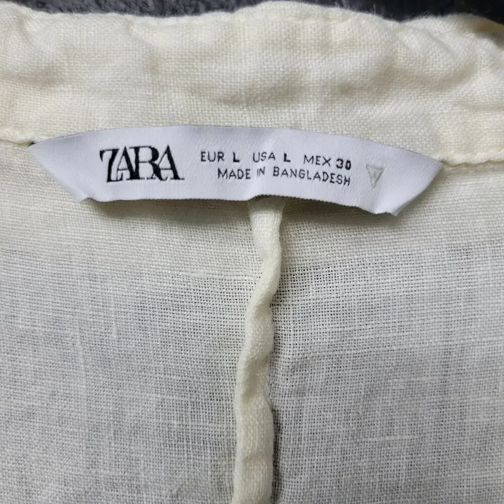 Zara Linen Romper Butter Yellow Old Money Capsule Wardrobe Summer Vacation